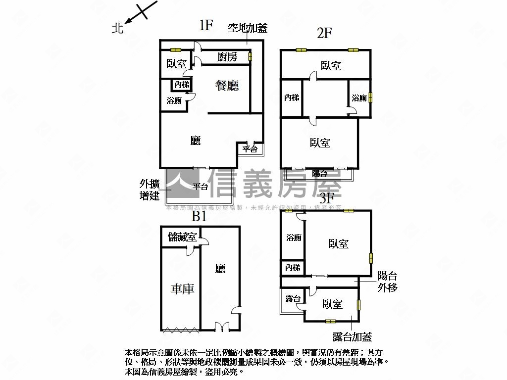 稀有吉祥透天第一排房屋室內格局與周邊環境