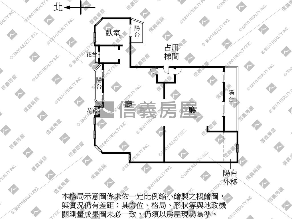 明道天厦合併戶房屋室內格局與周邊環境