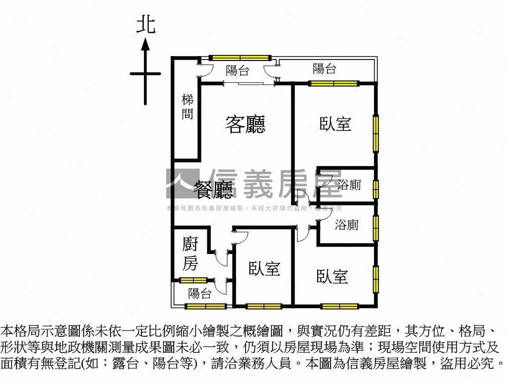 捷運永安街黃金３樓房屋室內格局與周邊環境