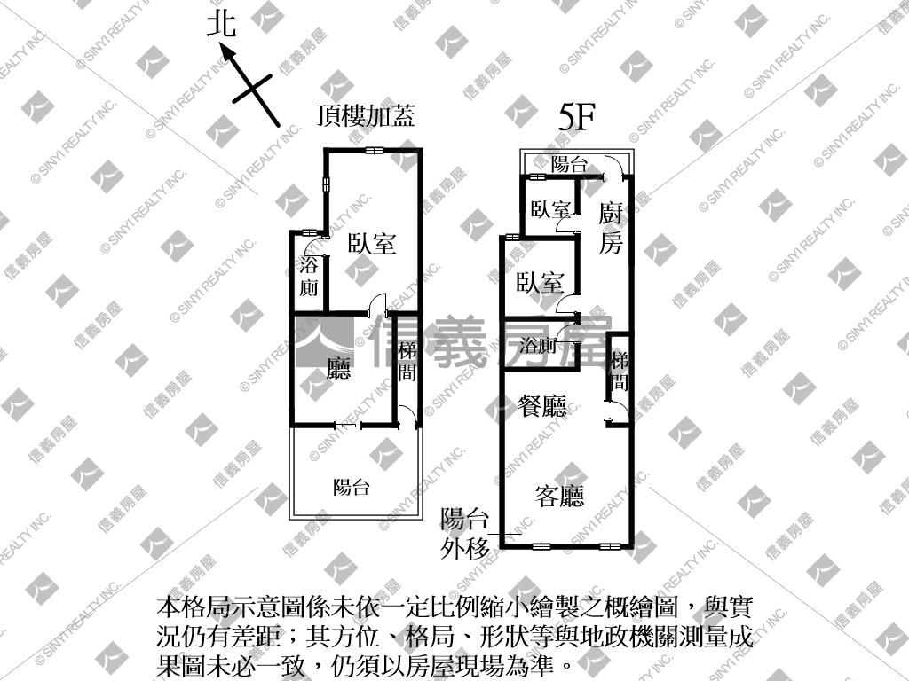 景安捷運大空間房屋室內格局與周邊環境