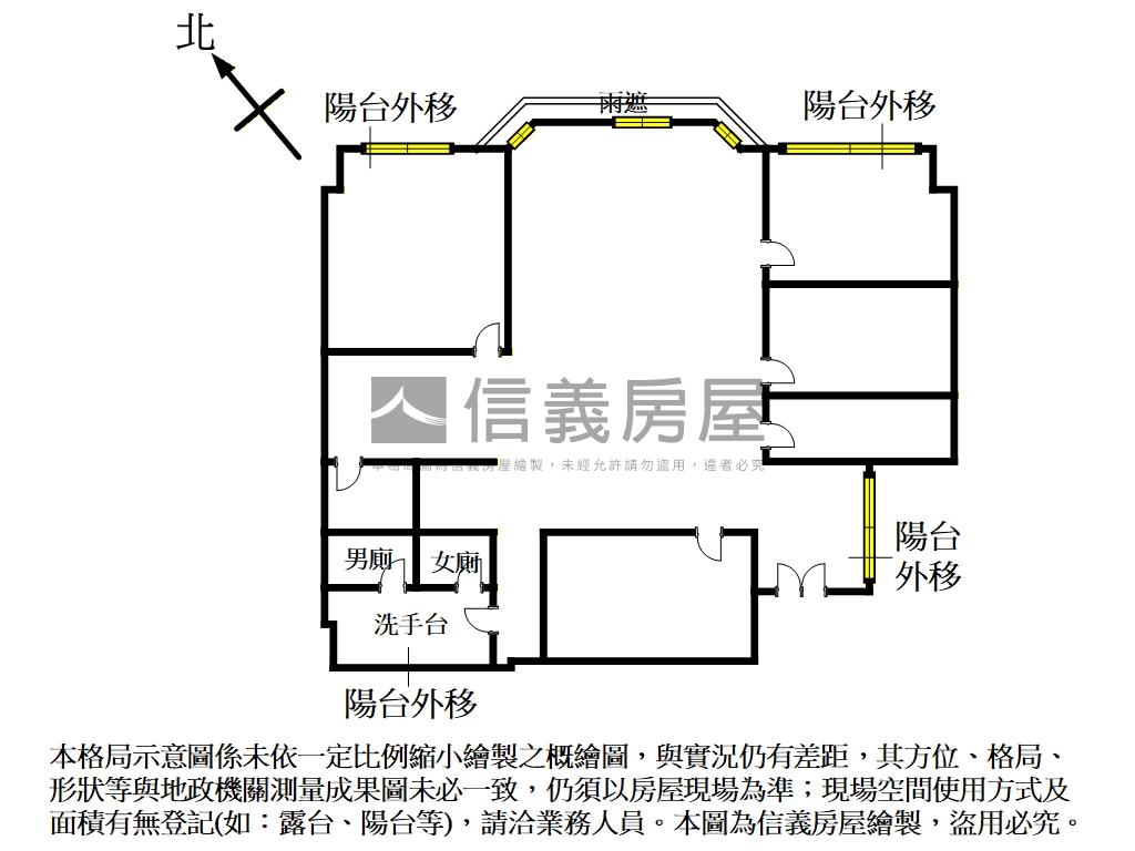 近ＡＩ園區整層商辦房屋室內格局與周邊環境