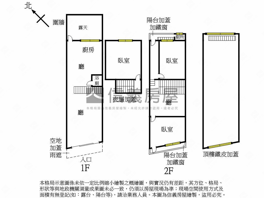 楠梓近捷運正街透天房屋室內格局與周邊環境