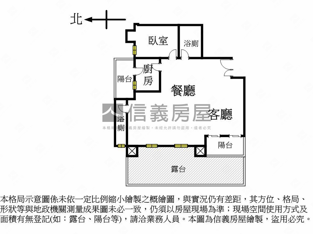 富邦藝樹絕美綠蔭大露臺房屋室內格局與周邊環境