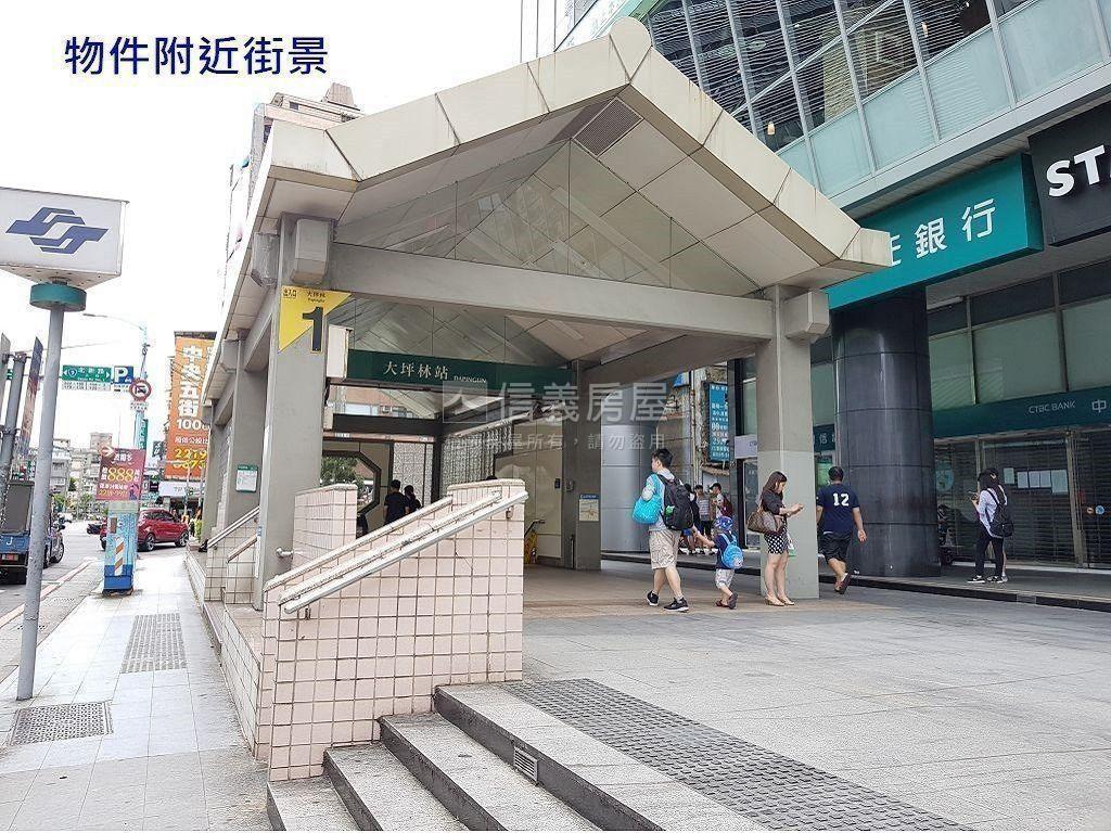 市區方正公寓３樓房屋室內格局與周邊環境
