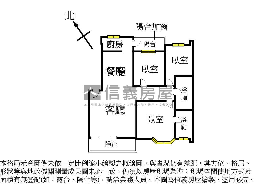 伴吾★壯麗山景三房車位房屋室內格局與周邊環境