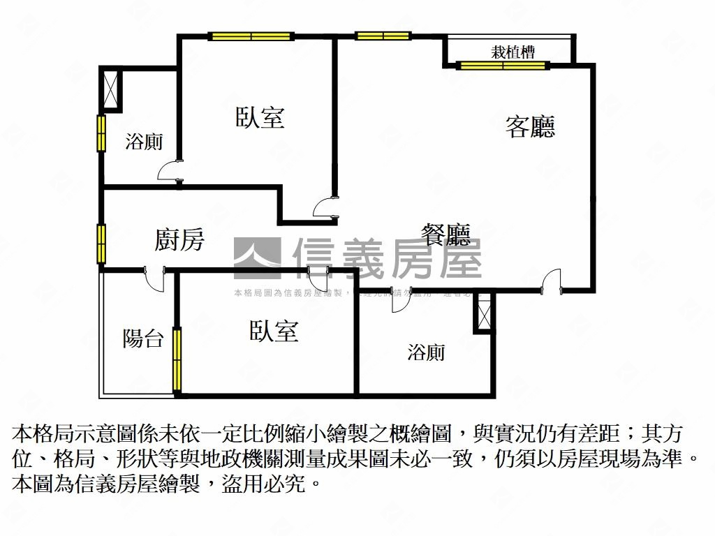 寶台未來Ｂ１棟第３樓房屋室內格局與周邊環境