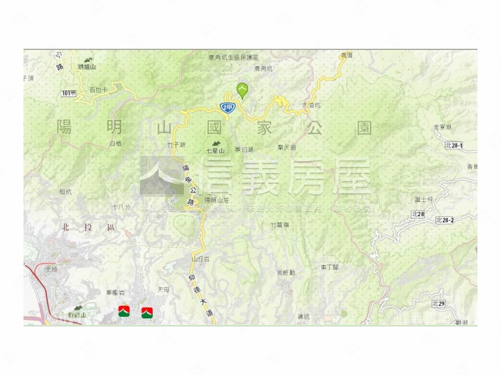 北投湖田段土地房屋室內格局與周邊環境