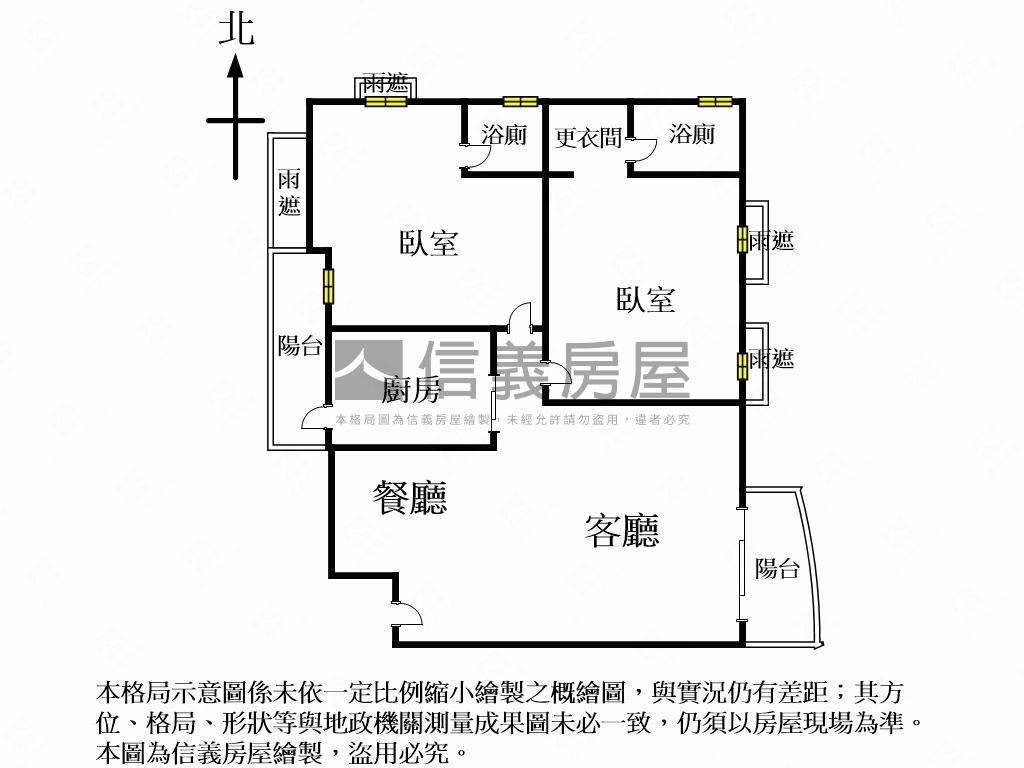 大城凱旋門雙主臥雙車位房屋室內格局與周邊環境