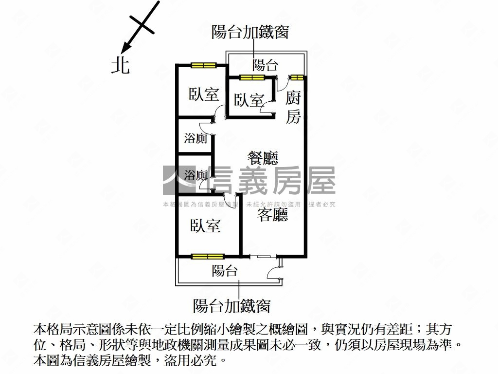 近市區低總價戰地風３房房屋室內格局與周邊環境