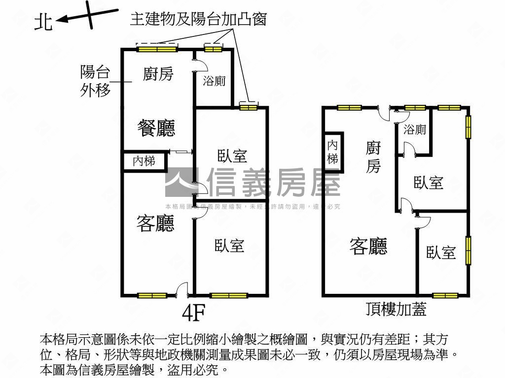 永春崗頂加方正美寓房屋室內格局與周邊環境