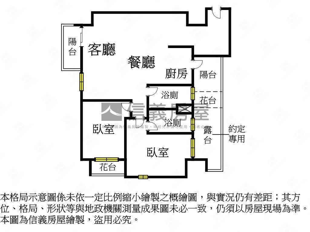 中西區湁韻２房有平車房屋室內格局與周邊環境