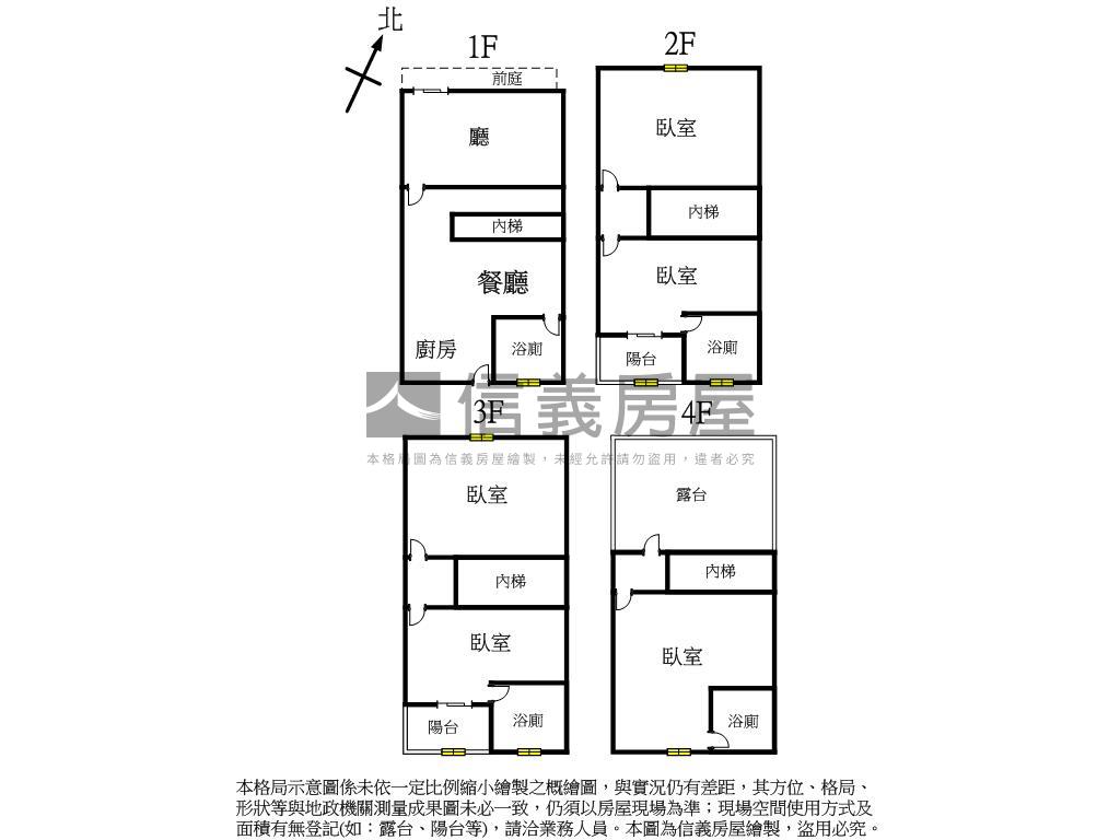 仁愛透天房屋室內格局與周邊環境