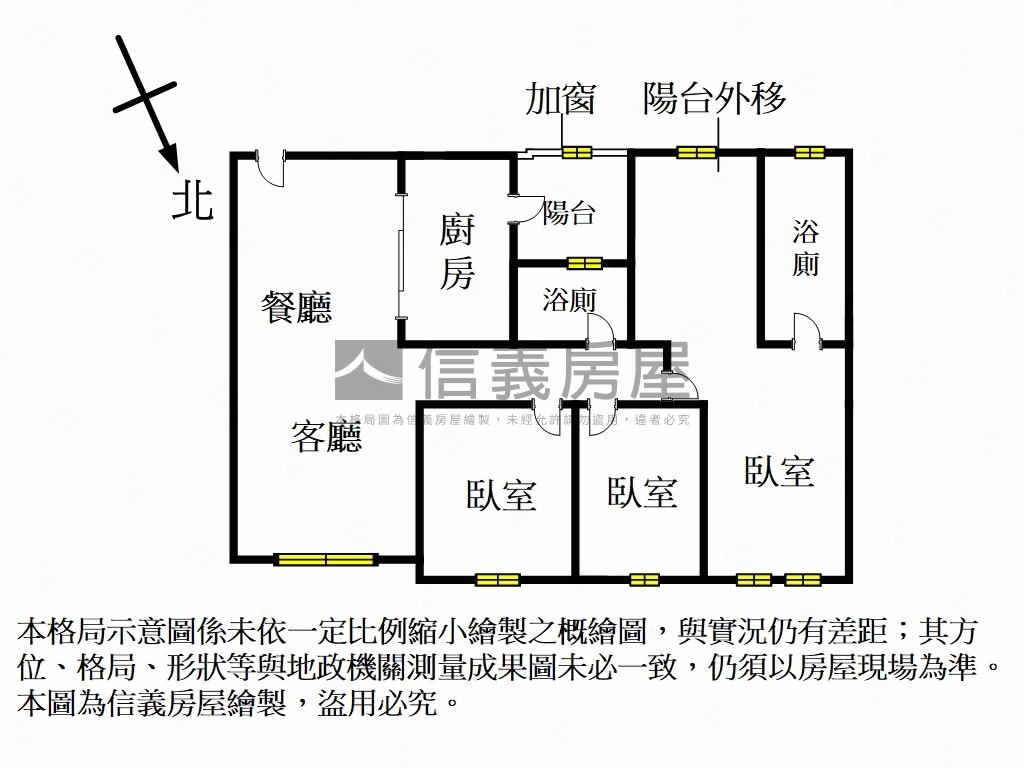 近關新公園高樓採光美屋房屋室內格局與周邊環境
