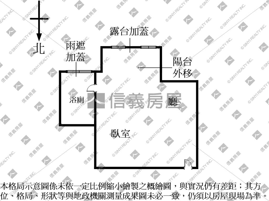 晴光捷運方正套房房屋室內格局與周邊環境