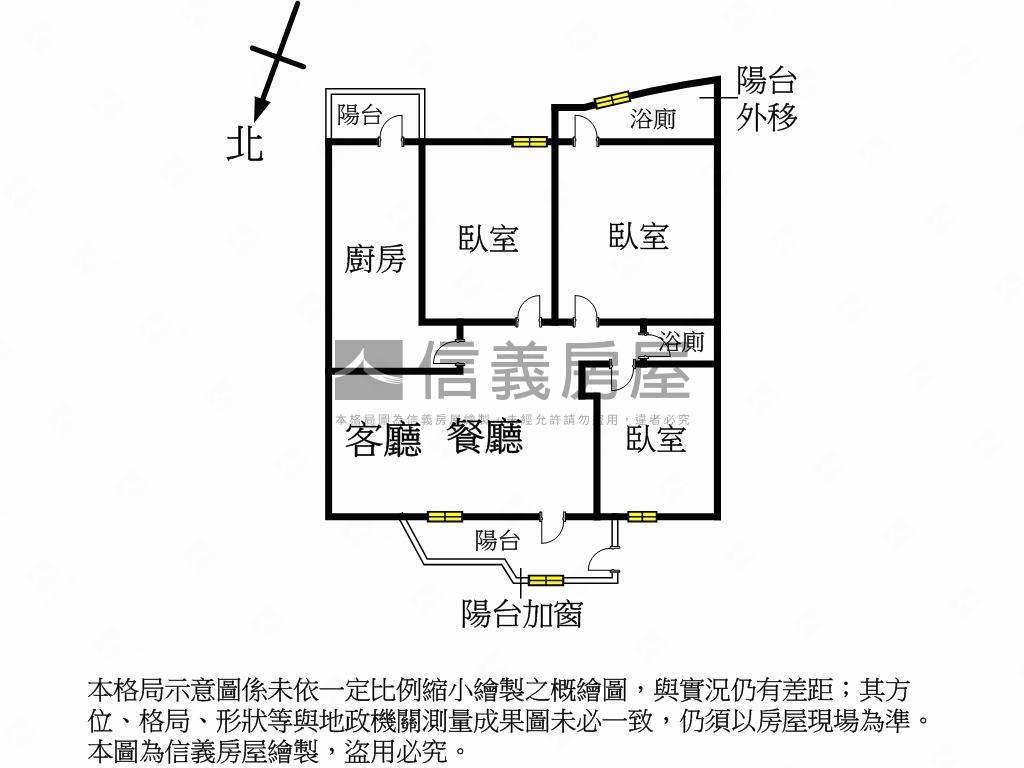 大里綠意親境三房平車房屋室內格局與周邊環境
