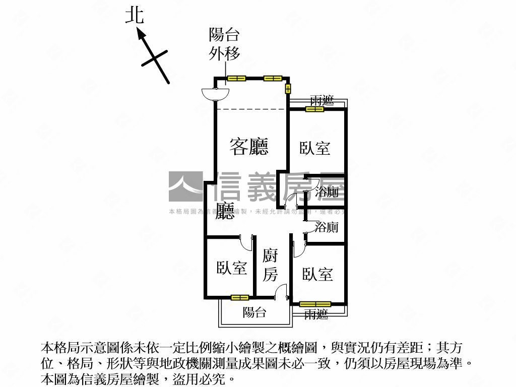 首購ＣＰ值｜西屯三房平車房屋室內格局與周邊環境
