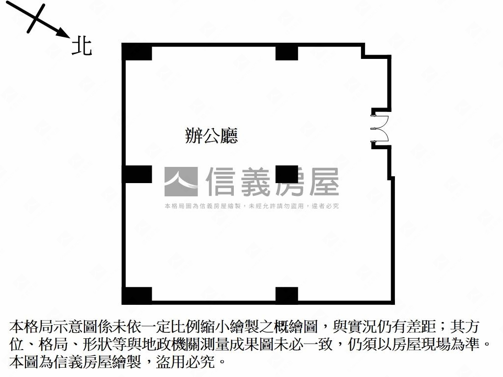 華固國家置地高樓Ｂ１戶房屋室內格局與周邊環境