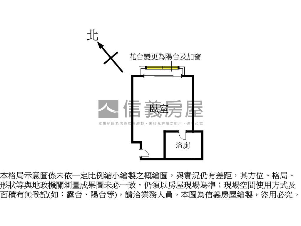 西區美套房房屋室內格局與周邊環境