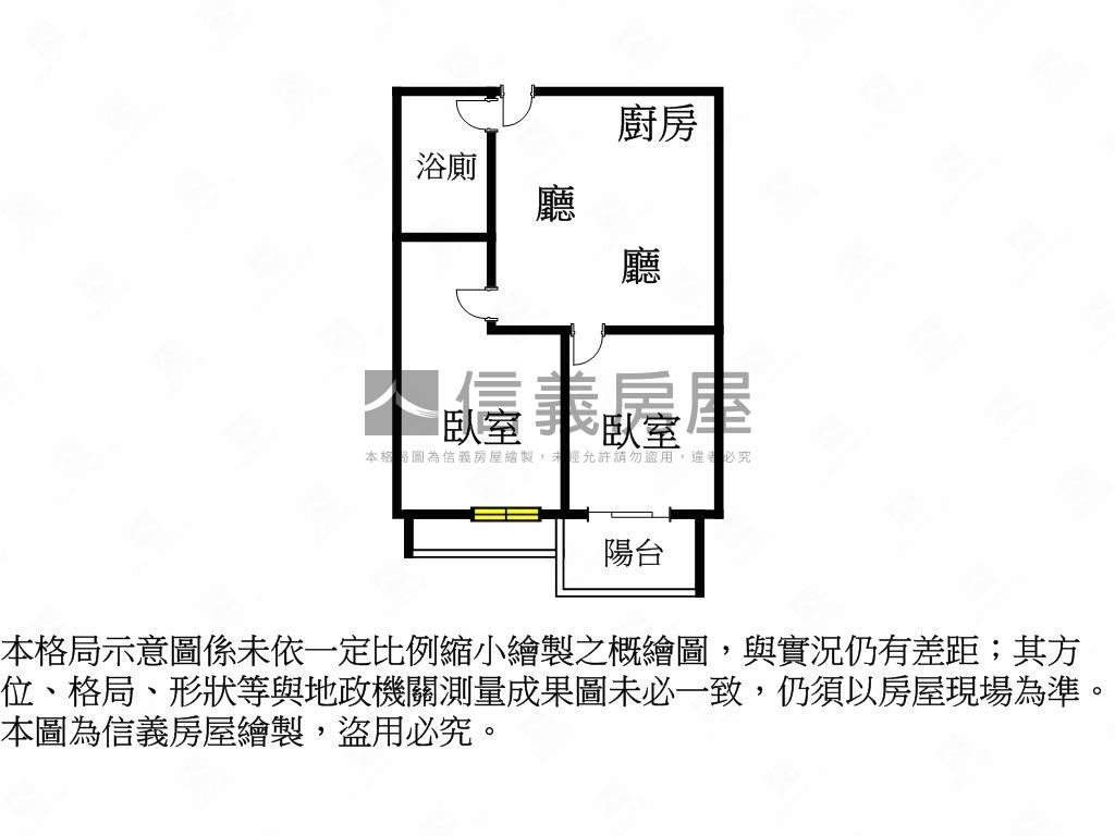 新美齊画世代次高２房房屋室內格局與周邊環境