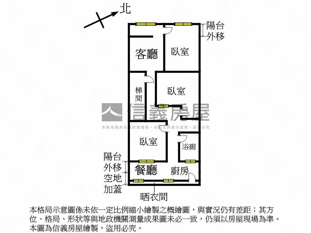 低總價黃金三樓房屋室內格局與周邊環境