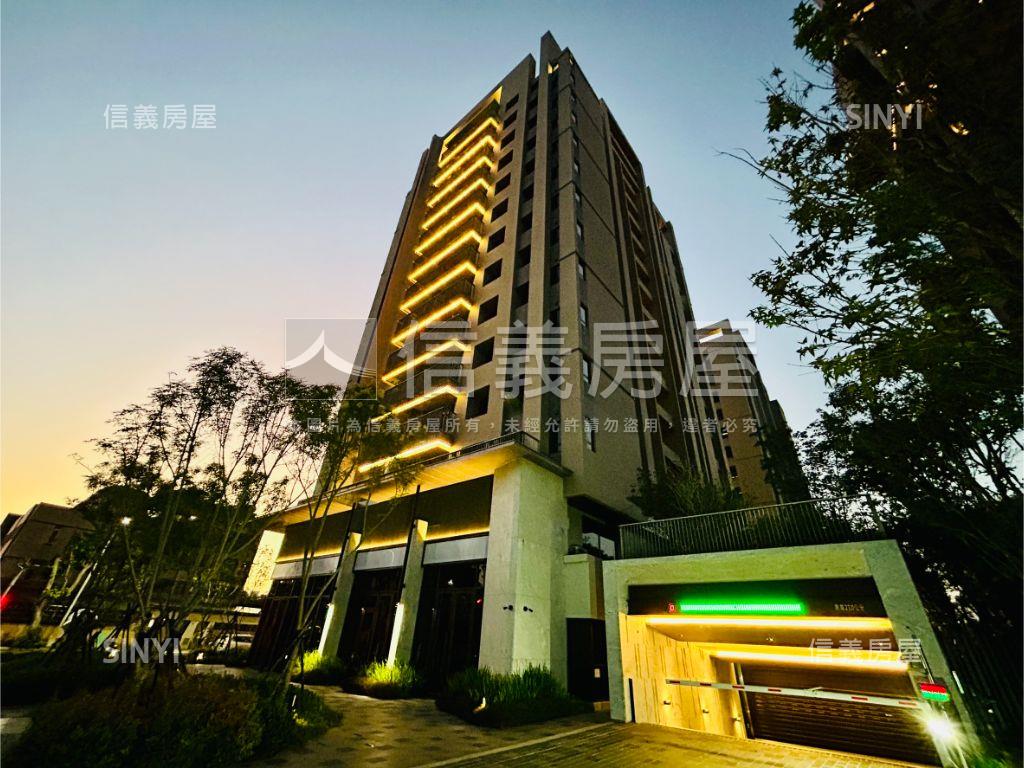 國泰美禾次頂樓面公園雙車房屋室內格局與周邊環境