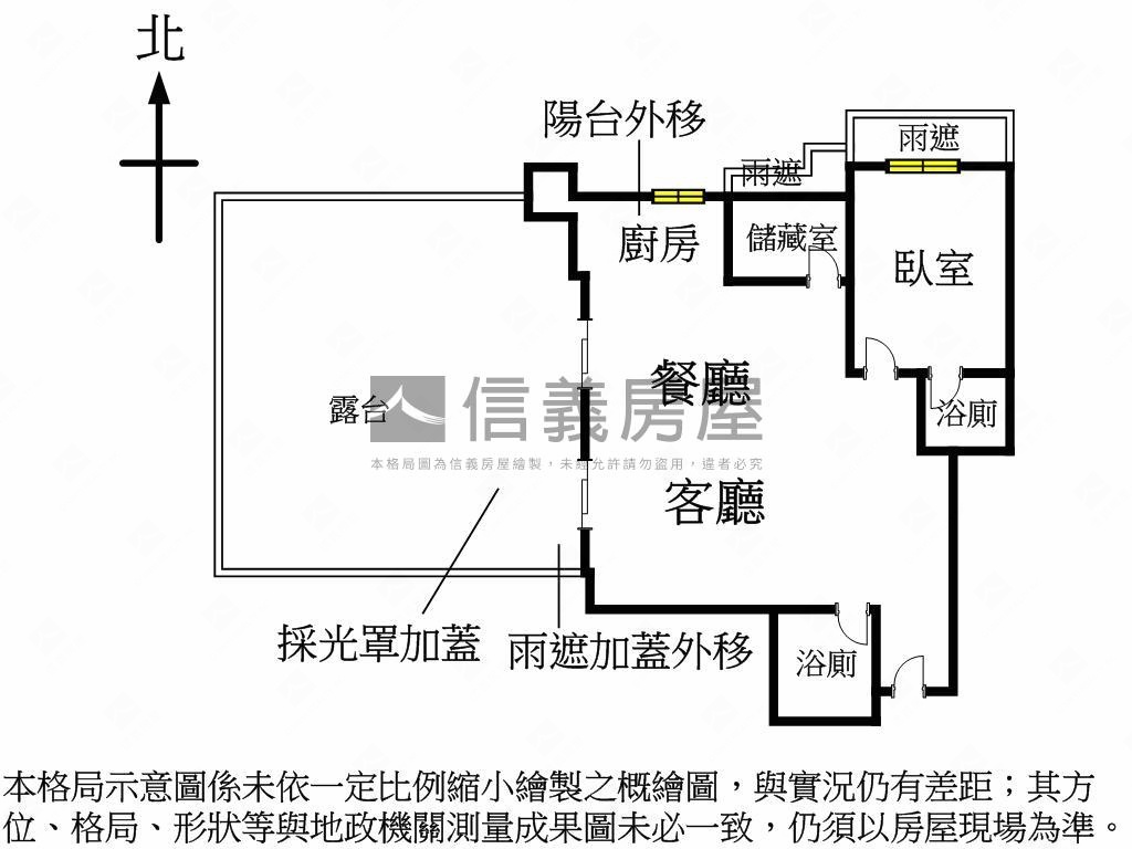 新潤精美露臺戶＋雙車位房屋室內格局與周邊環境