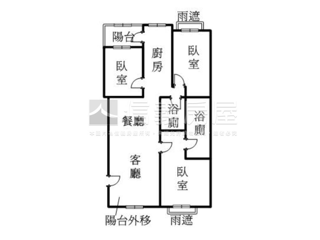 竹北遠百生活圈俠隱３房房屋室內格局與周邊環境