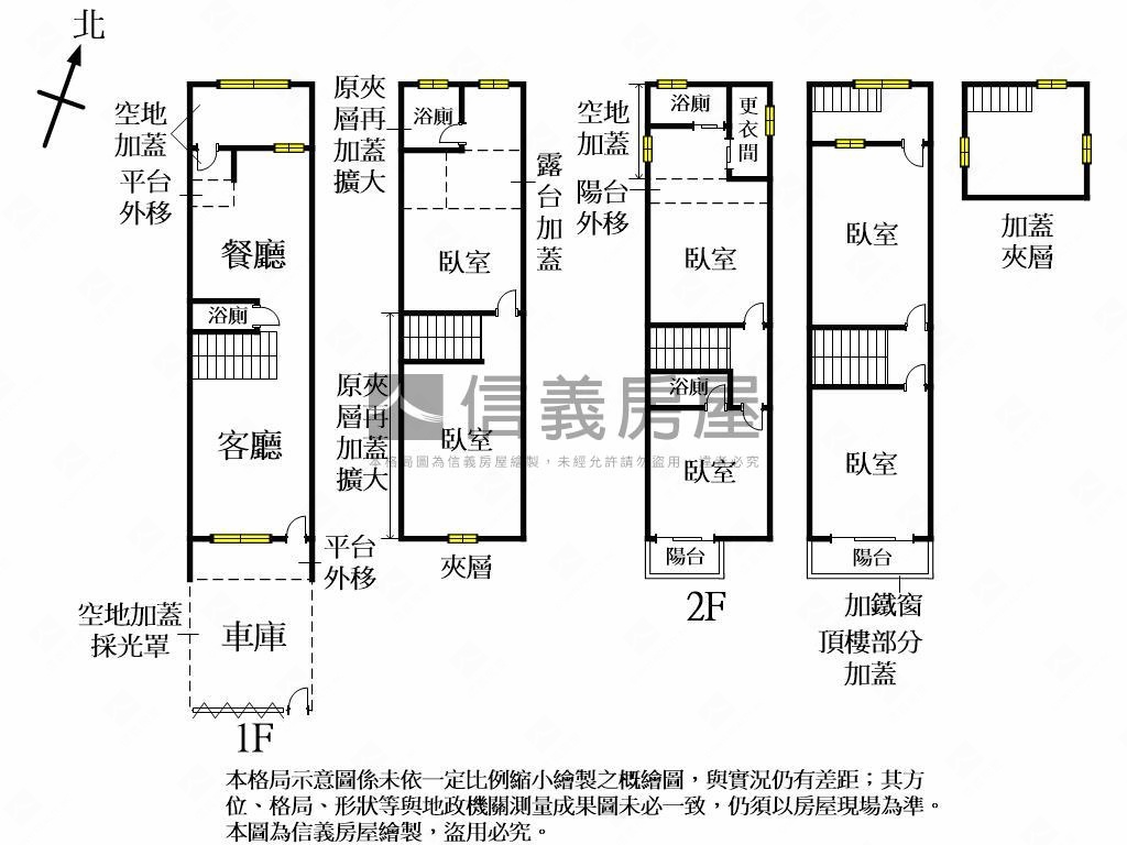 近漢口國中車庫美透天房屋室內格局與周邊環境