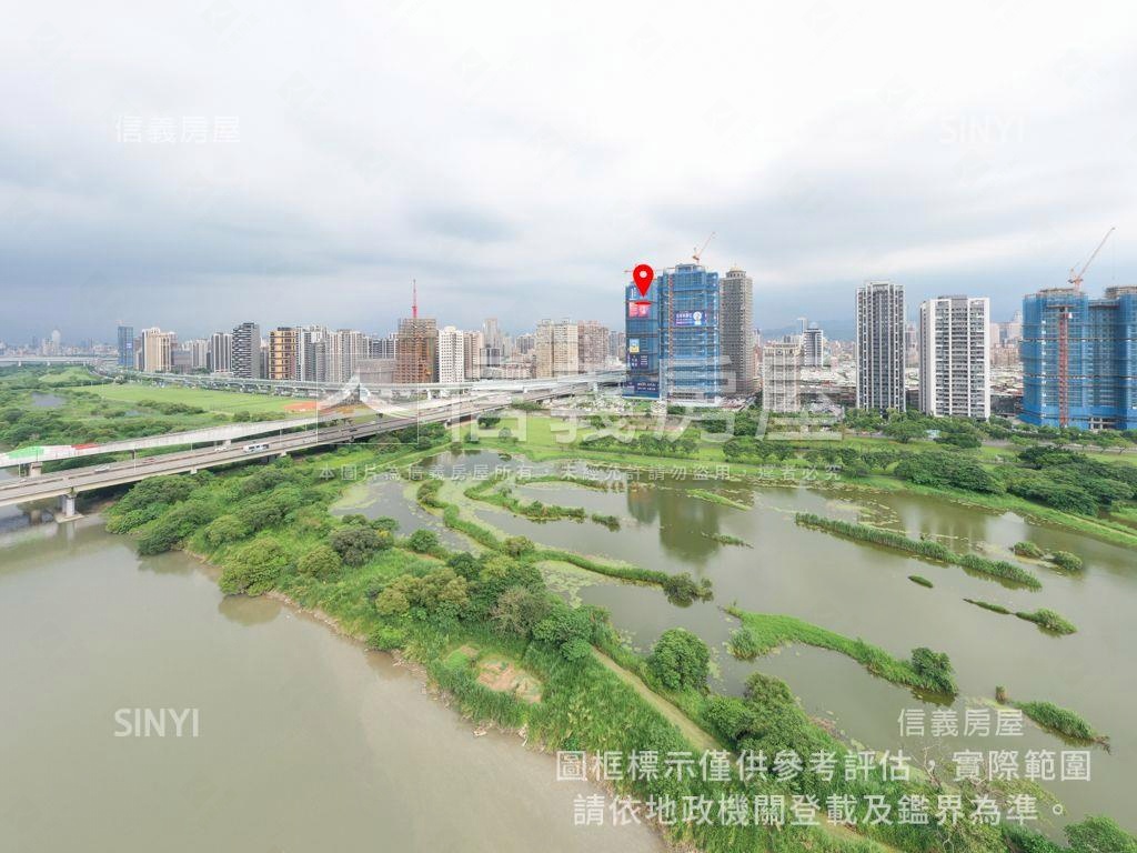立信采蝶美麗河景房屋室內格局與周邊環境