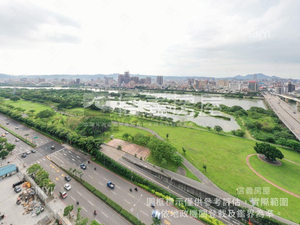立信采蝶美麗河景房屋室內格局與周邊環境
