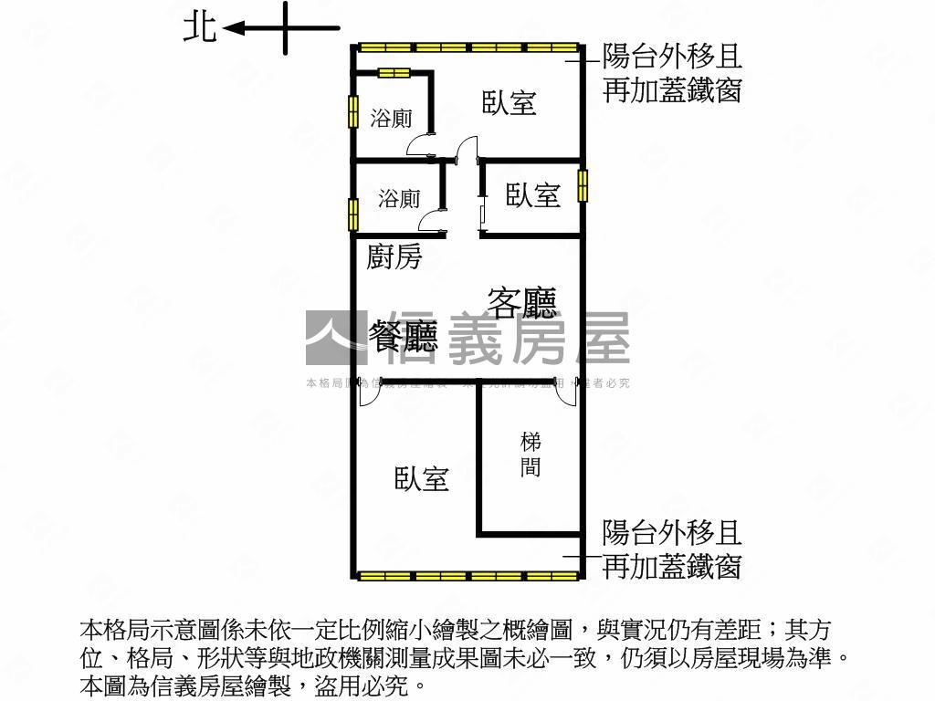 ㊣古亭三房三樓公寓房屋室內格局與周邊環境