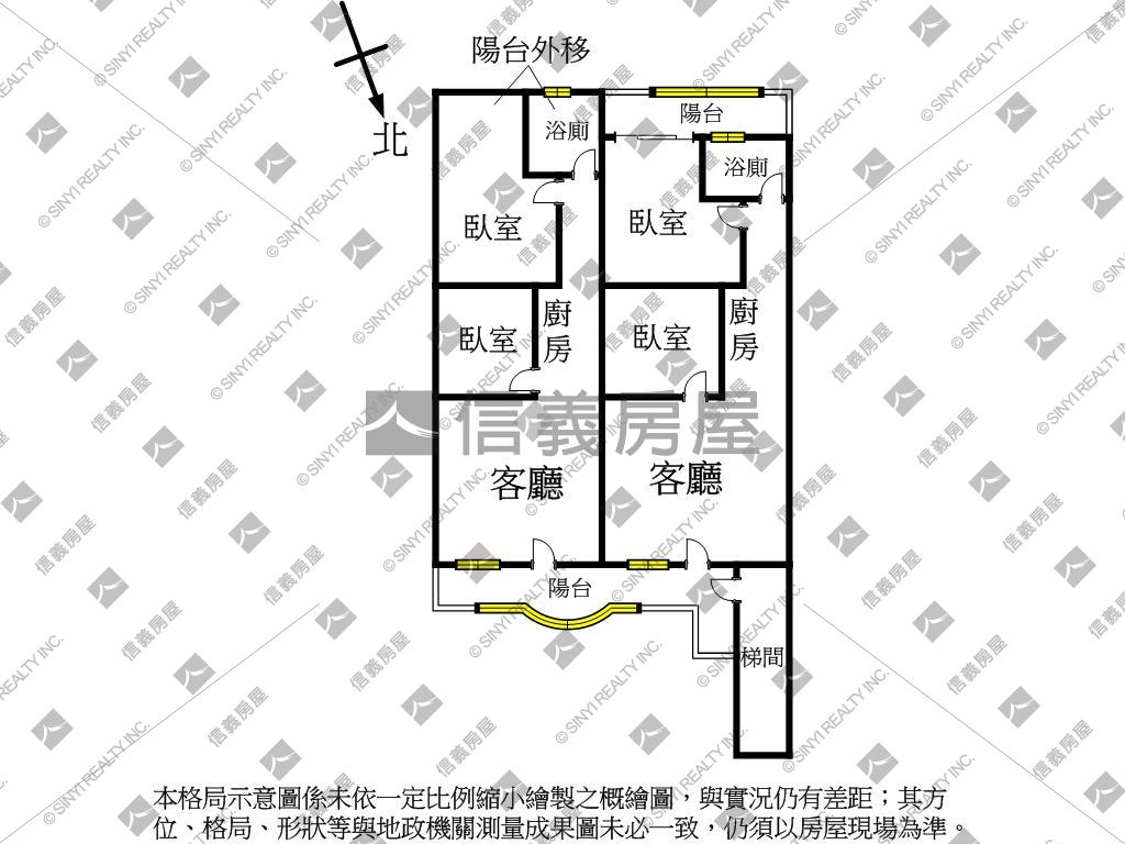 近板南新埔站地點絕佳美寓房屋室內格局與周邊環境