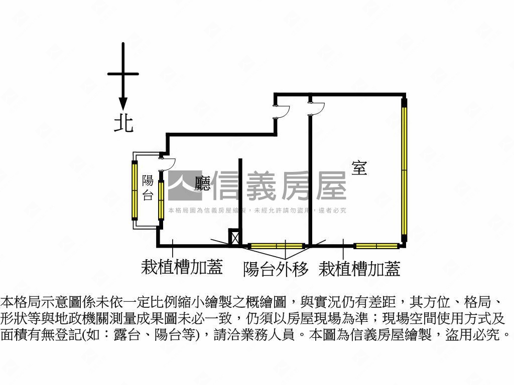 重慶北路帝景玻璃帷幕辦公房屋室內格局與周邊環境