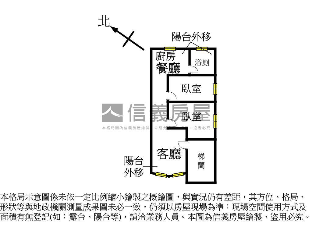 奇岩景觀兩房房屋室內格局與周邊環境