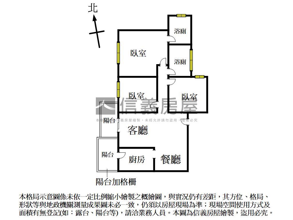 耀文心近捷運三房平面車位房屋室內格局與周邊環境