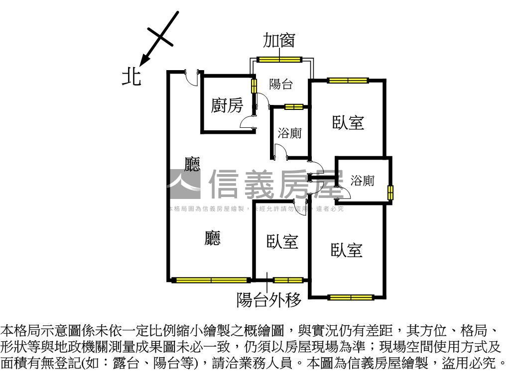 １８甲吉祥富貴大三房車位房屋室內格局與周邊環境