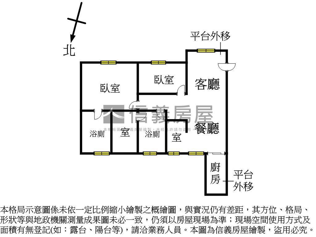 四維國宅稀有雙衛一樓美屋房屋室內格局與周邊環境