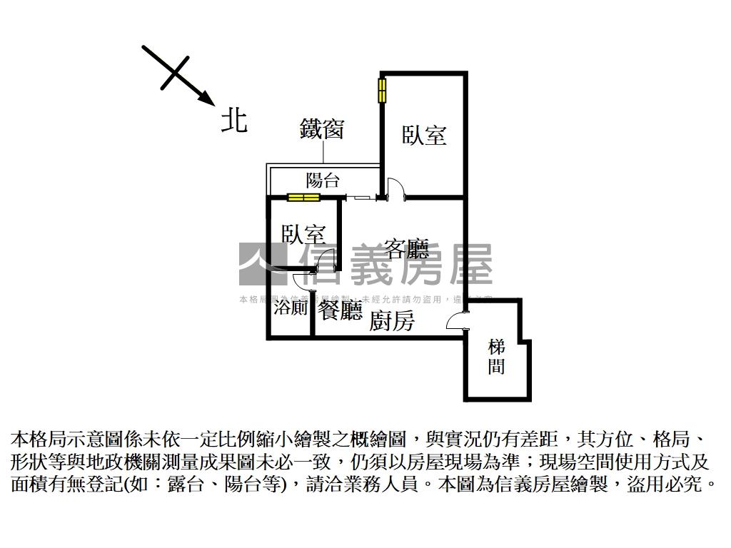 板南線新埔站方正電梯兩房房屋室內格局與周邊環境