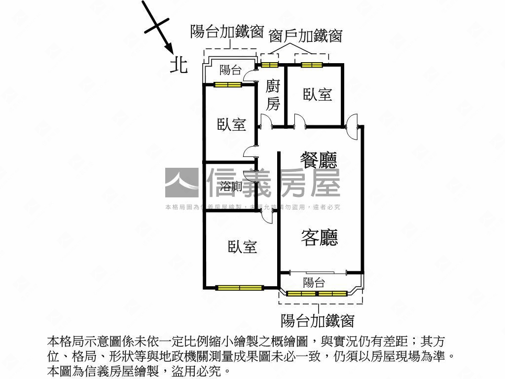 ㊙︎土♊西園學府三房美廈房屋室內格局與周邊環境