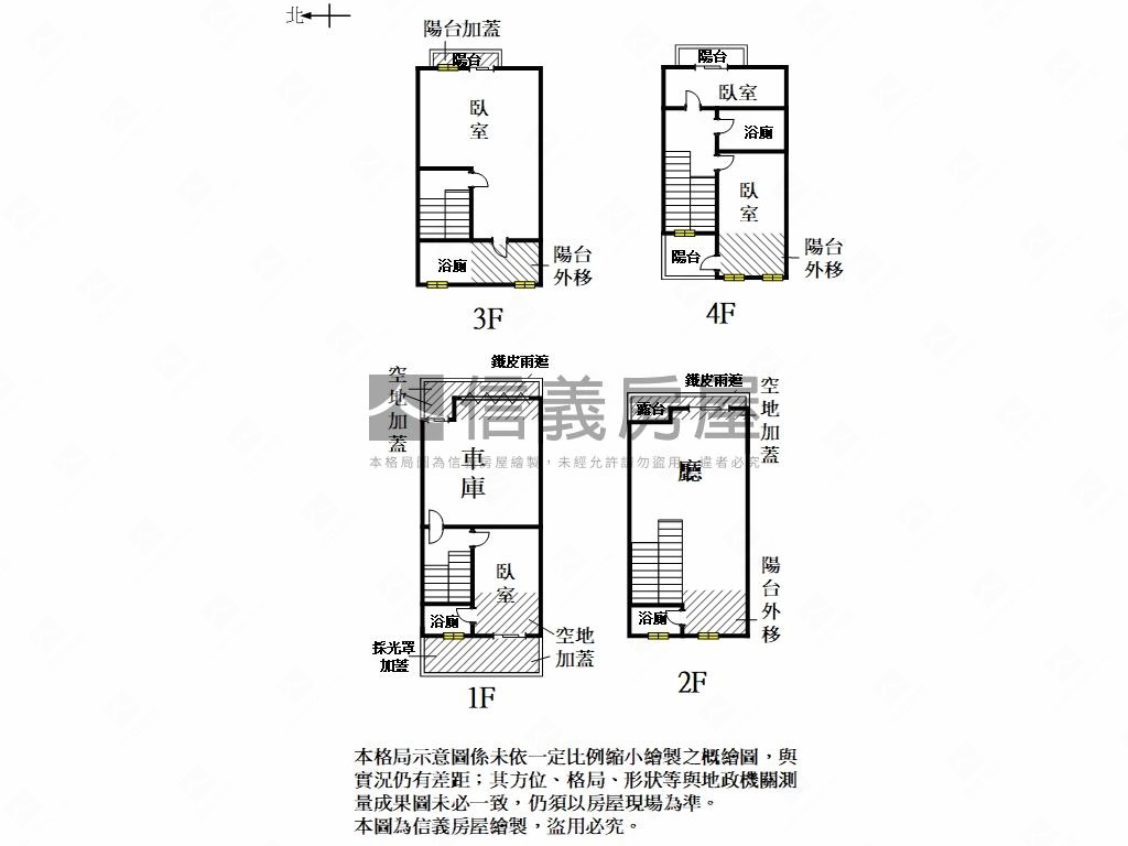 大面寬獨立主臥採光車墅房屋室內格局與周邊環境
