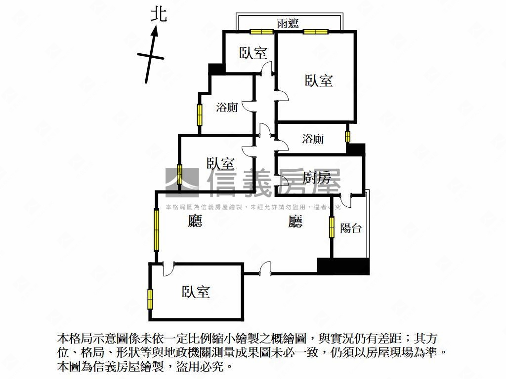 逸文苑高樓景觀四房平車房屋室內格局與周邊環境