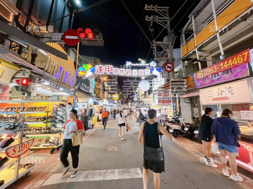 逢甲一級店面房屋室內格局與周邊環境