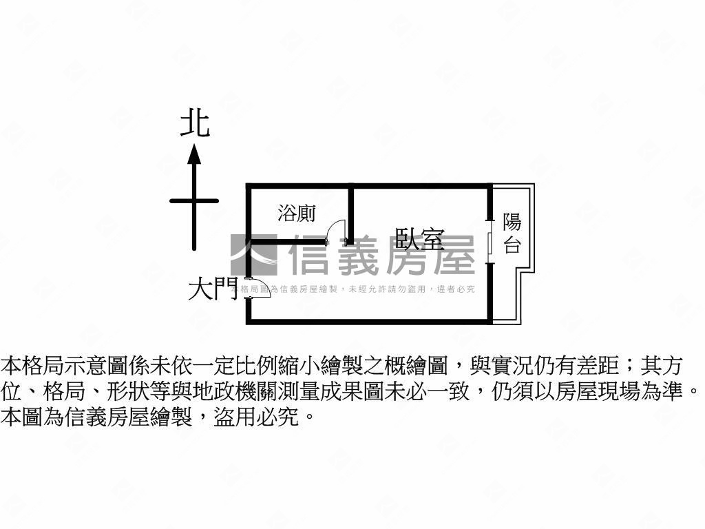 近勤美商圈小資視野套房房屋室內格局與周邊環境
