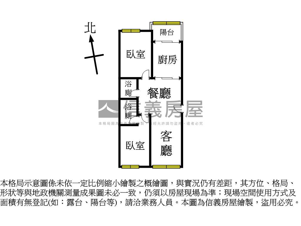 丰疆精裝豪景二房車位房屋室內格局與周邊環境
