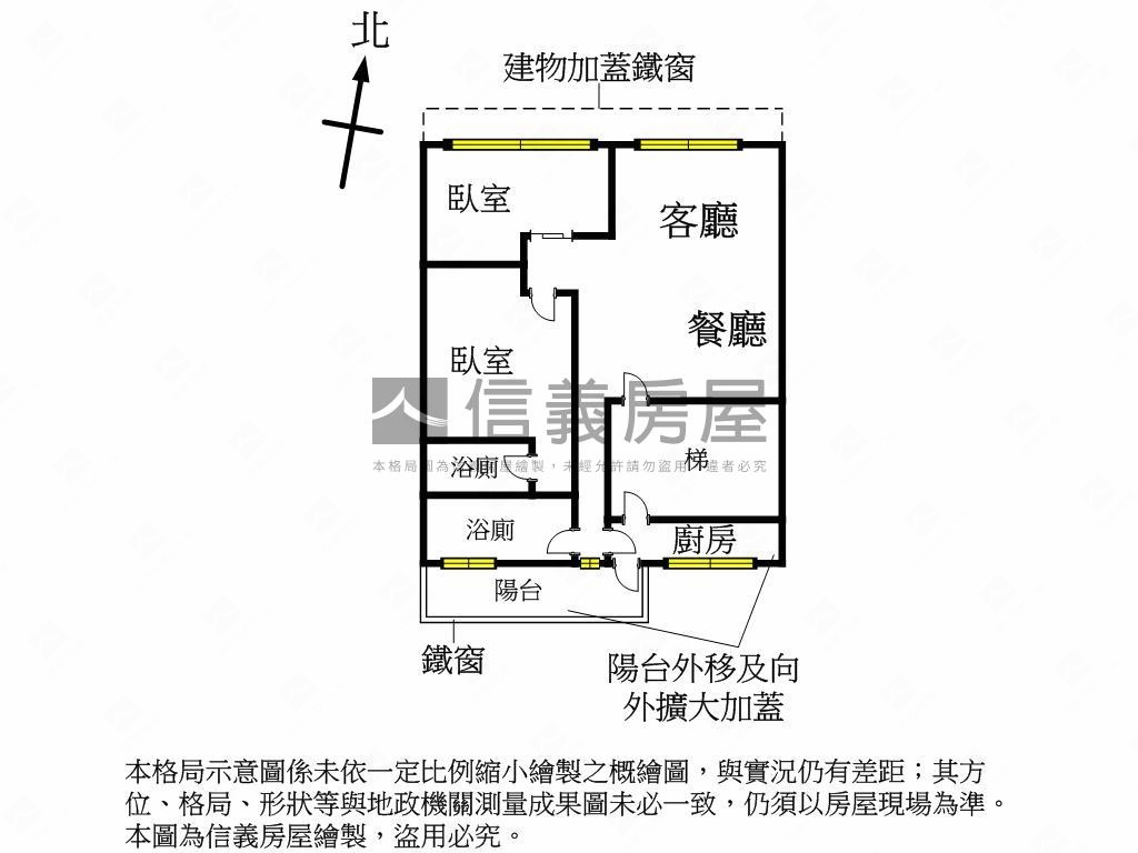 西門捷運公寓四樓房屋室內格局與周邊環境