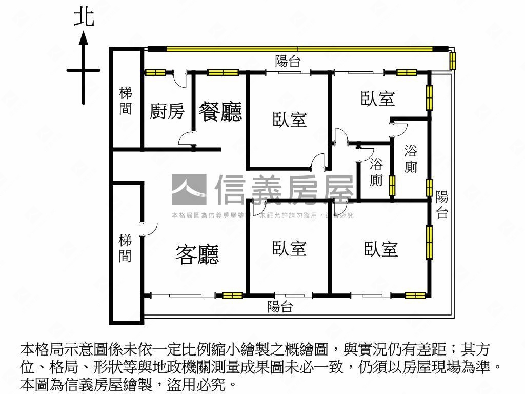 低公設比邊間美廈房屋室內格局與周邊環境