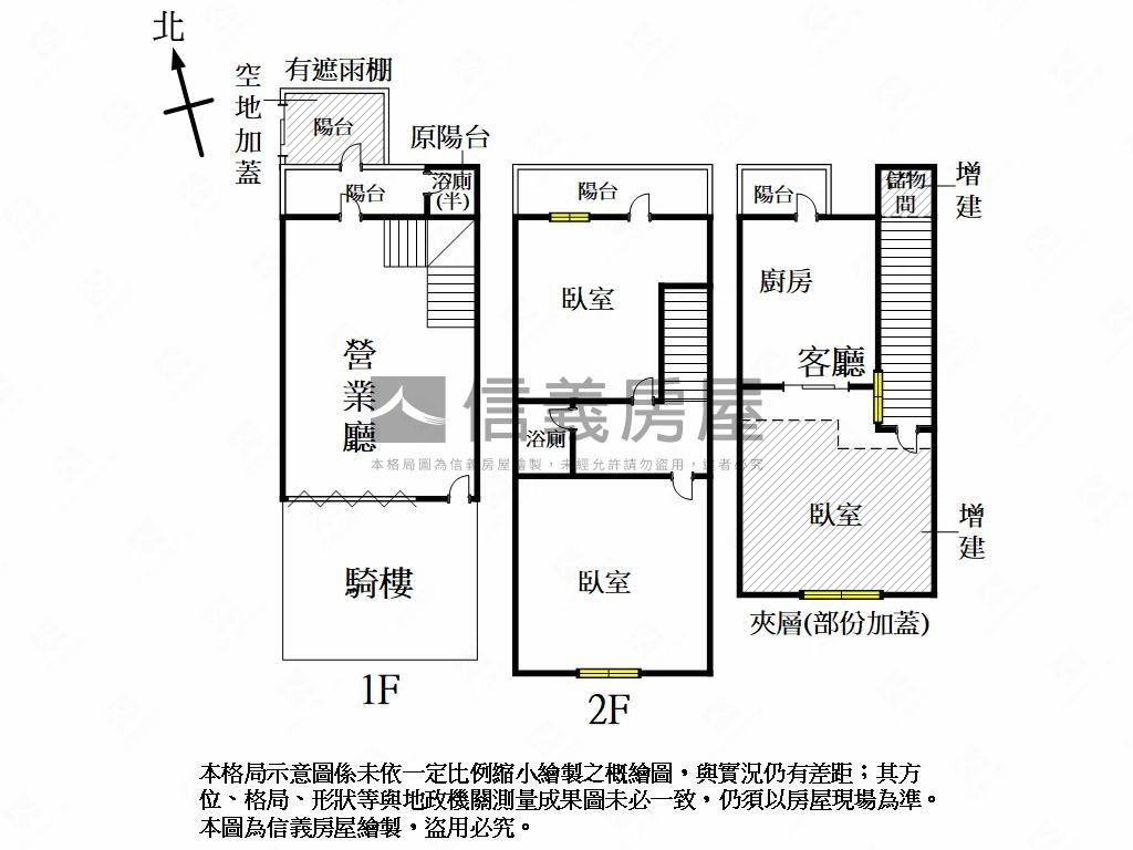 高潛力黃金工作室樓店房屋室內格局與周邊環境