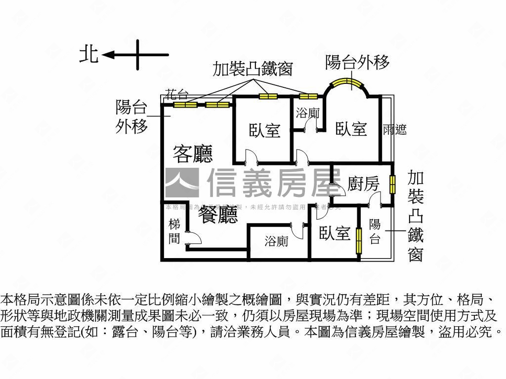 鳳翔吉第｜方正採光三房房屋室內格局與周邊環境