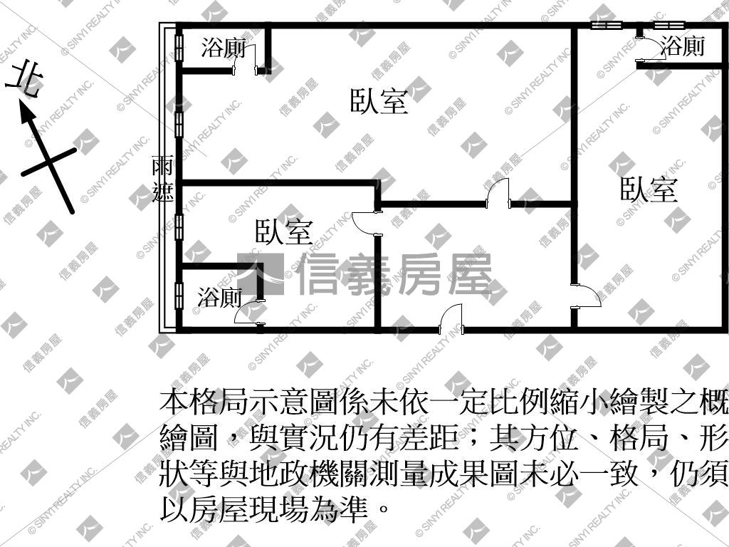 楊梅小富翁華廈隔套美三房房屋室內格局與周邊環境