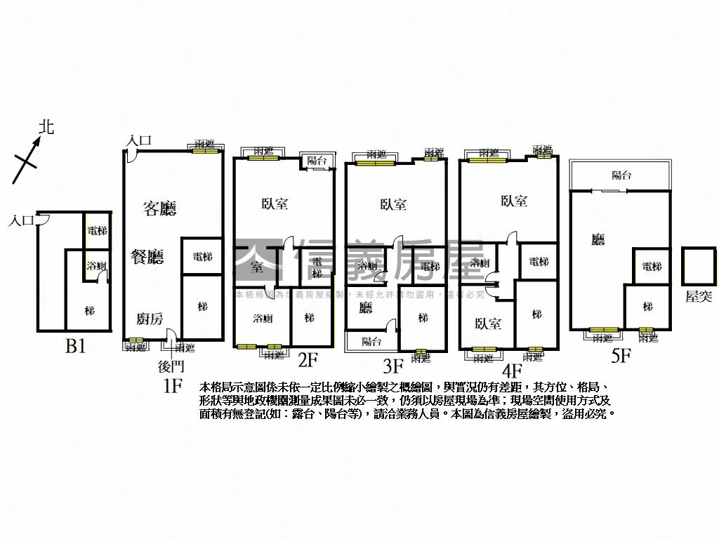 北大特區＊電梯型透天房屋室內格局與周邊環境